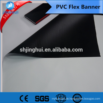 blockout / 13 oz frontlit pvc flex banner für medien druck